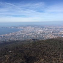 View from Mount Vesuvius Summit