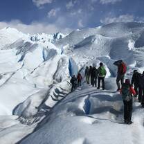 visiting the marino glacier