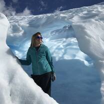 visiting the marino glacier