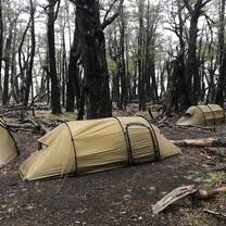 hiking Patagonia