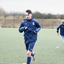 MIFA players jogging