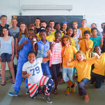 VISIONS Guadeloupe community group photo
