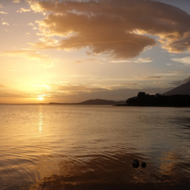 Sunset on Ometepe. 