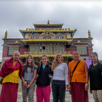 Immersed in Nepali culture.