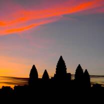 Sunset on Angkor Wat