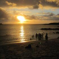 Galapagos sunset during the VISIONS excursion