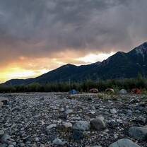 SE Alaska sunset