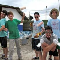 VISIONS participants work hard but aren't above hamming it up!