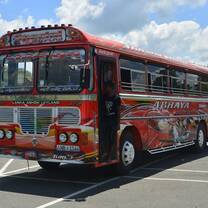 Give a Fig Volunteer tour bus