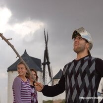El Quijote at Consuegra