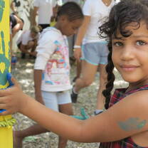 Guadeloupe child