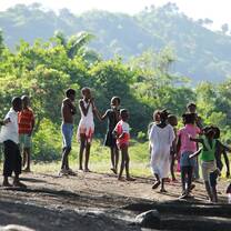 Haitian children