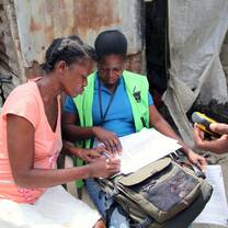 Haitian locals