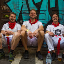 Running of the Bulls Opening Ceremony Street Party