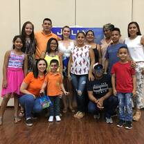 Me and my host family in Santa Cruz, Guanacaste, Costa Rica