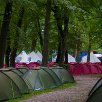 Oktoberfest campsite