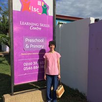 At the school in Accra, Ghana, April-June 2017.