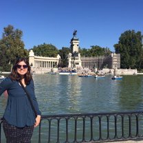 Brie at Parque Retiro