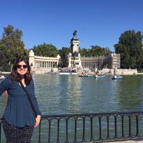 Brie at Parque Retiro