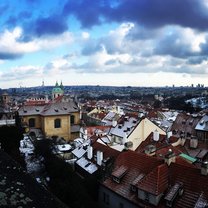 View from outside the Prague Castle
