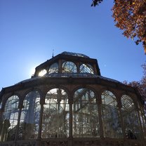 Palacio de Cristal en el Parque del Retiro