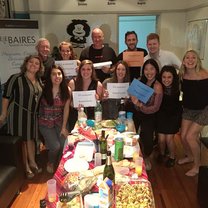 Our instructors hosted a "graduation party" when we finished the course!