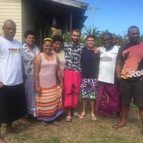 Me and my host family