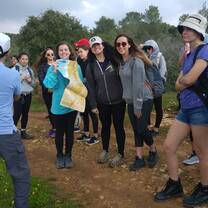 Group listens to instructor