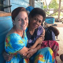 Me and my Fijian mum
