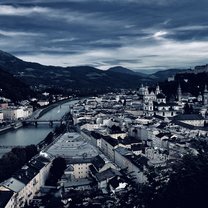 View above Salzburg 