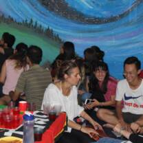 Event at volunteer house in Delhi, India with The Tarzan Way