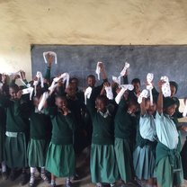 Likamba Integrity School reusable sanitary pad distribution 