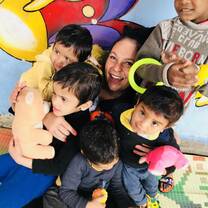 Volunteering at the orphanage 