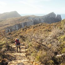 Reaching the end of the Southern Tasmanian coastline