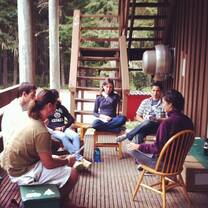 Student outdoor workshop