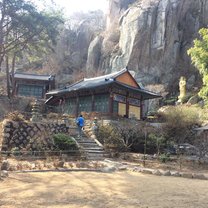 Temple in Woods