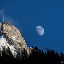 This was the view from our hotel in Chamonix, France. Unbeatable!