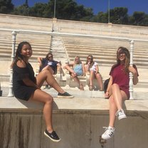 The location of the academic building is perfect! It is located in the Pangrati neighborhood of Athens which is safe and full of amazing restaurants and cafes. The building is right by one of my favorite cafes that all the students would go to before class and right next to this beautiful stadium. 