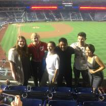 Washington DC Interns at Nationals Baseball Game