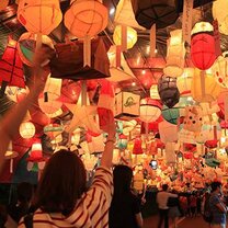 Korean Horizons Floating lanterns