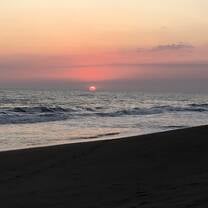 The sunset