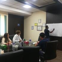 Executive training w Dhanabalan VP of Quantum Knits pvt ltd