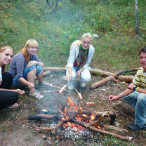 NovaMova students at the picnic