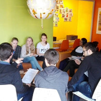 Our support office in  Tokyo - job counselling session Our support office in  Tokyo - job counselling session