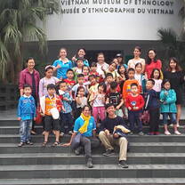 At the museum