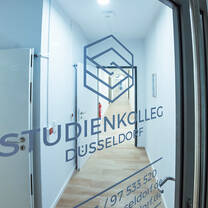 view through the door