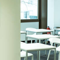 modern, airy classrooms