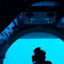 man in submarine