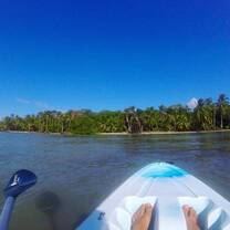paddle boarding in panama