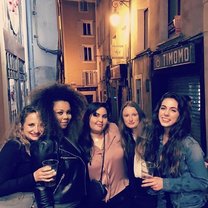 A night out in Aix with my best friends! 